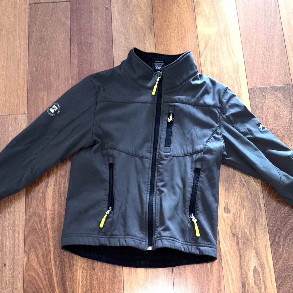 Kids Outfitter Trading Co. Performance Jacket with Yellow Accents